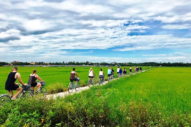 3 Hours Hoi An Countryside Bicycle Tour - A war memorial and a peaceful pagoda