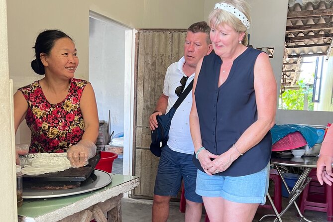 Authentic Hoi An: Explore Countryside with Locals - Rice Paper and Noodles in a Local Home