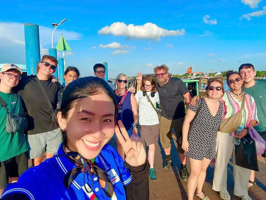 Authentic Mekong Delta: Tuk Tuk, Rowing Boat, Biking Tour - Ben Tre and the coconut candy stop