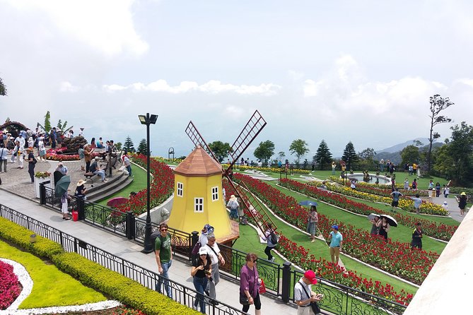 Ba Na Hills - Golden Bridge Group Tour - Le Jardin D’amour, the wine cellar, and Linh Ung