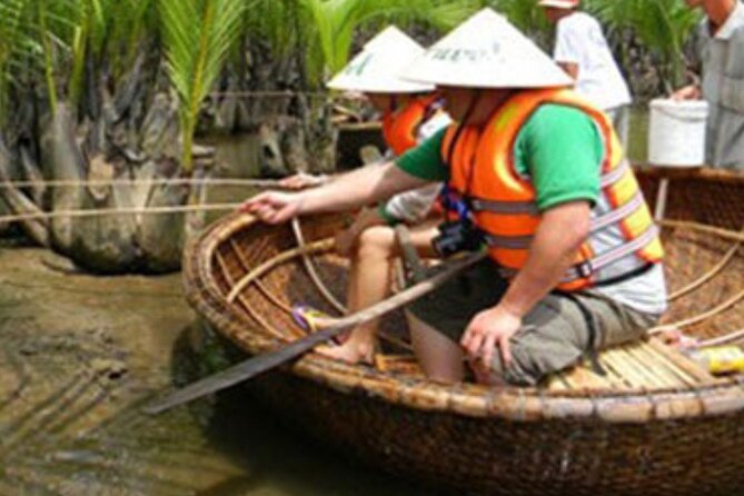 Basket Boat in Hoi An( visit water coconut forest,Crab fishing ) - Who Will Enjoy This Hoi An Outing