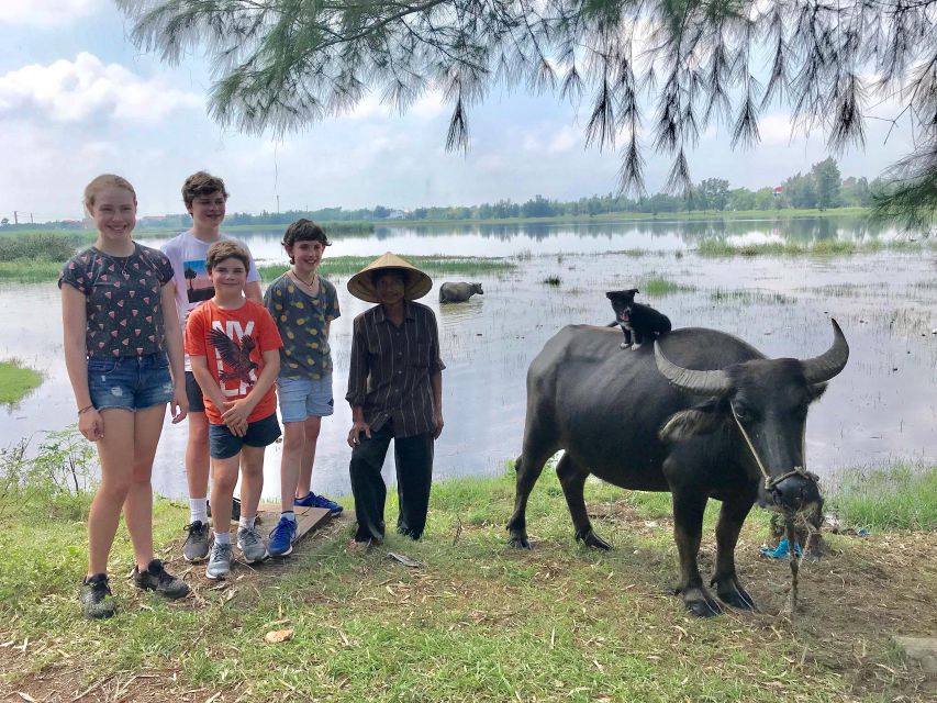 Buffalo Riding, Basket Boat and Cooking Class: Hoian/Da Nang - Into Cam Thanh’s coconut waterways