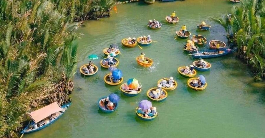 Cam Thanh Coconut Basket Boat Experience from Hoi An/Da Nang - Reaching Cam Thanh from Hoi An or Da Nang