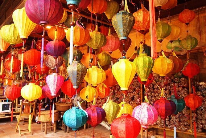 Cam Thanh Coconut Village & Lantern Making Eco Tour in Hoi An - The bamboo basket boat is the star of the tour