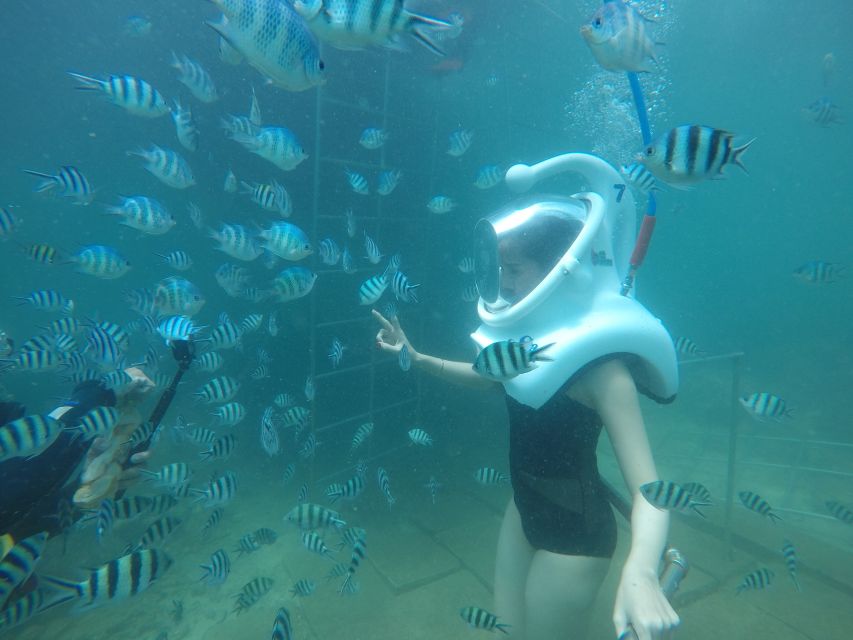 Cham Island: Underwater Walking & Snorkeling Tour - Snorkeling before the main event