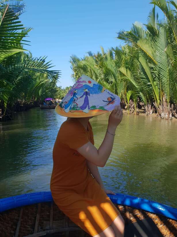 Coconut Basket Boat Ride and Floating Lantern Boat by Night - A day in Cam Thanh’s coconut forest