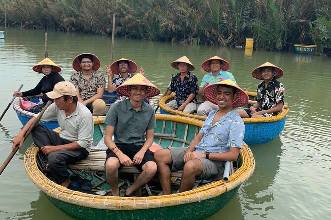 Coconut Basket Boat Ride by Hangcoconut - From wartime shelter to popular Hoi An outing