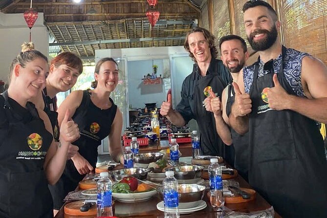 Cooking Class and Coconut Basket Boat Ride by Hangcoconut - Cooking four Vietnamese dishes