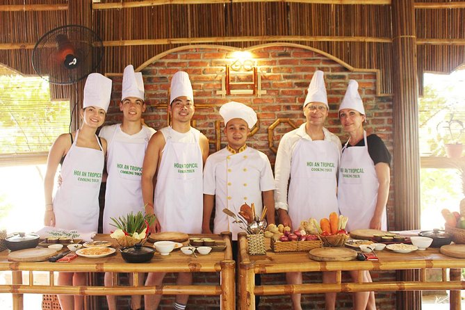 Cooking Class Hoi An:Local Market, Basket Boat, Fishing & Cooking - Cook four Vietnamese dishes and eat a full meal