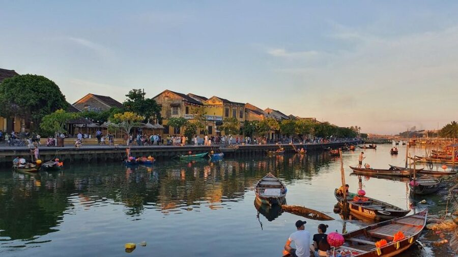 Da Nang: Basket Boat in Coconut Forest, Sunset & Hoi An Town - From Da Nang to Cam Thanh’s Coconut Waterways