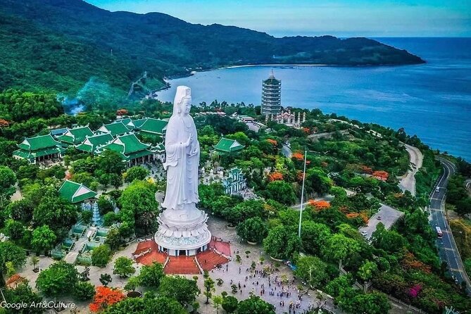 Da Nang Explore: Lady Buddha, Monkey Mountain & Am Phu Cave Tour - Stone workshops before Marble Mountain