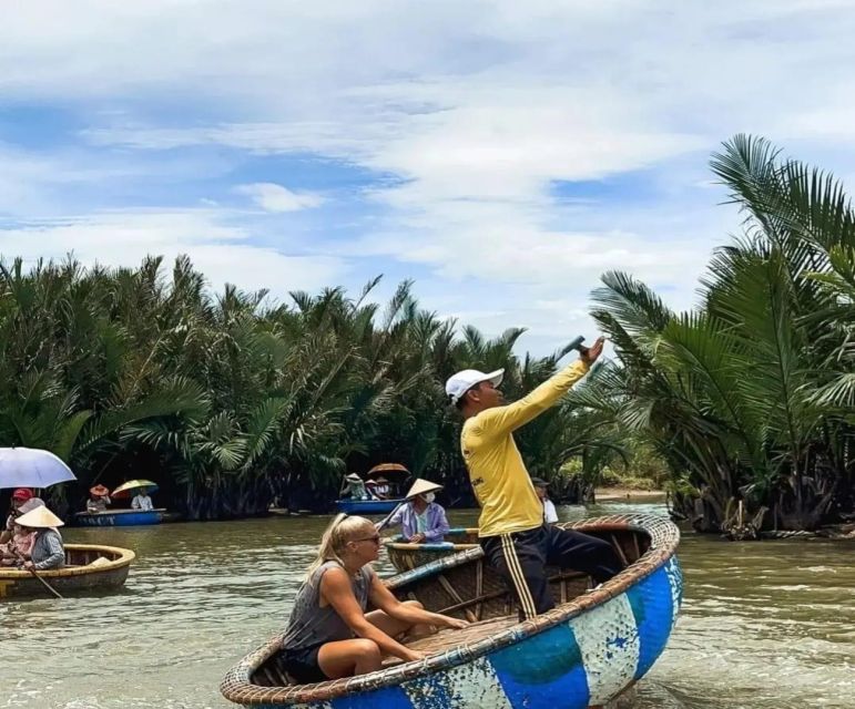 Da Nang/Hoi An:Experience Basket Boat ride in Coconut Forest - Seeing traditional net fishing on the water