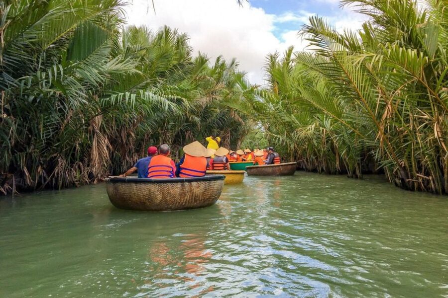 Da Nang/Hoi An:Experience Basket Boat ride in Coconut Forest - Short folk singing and the sound of karaoke