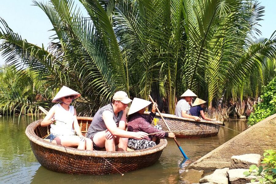 Da Nang/Hoi An:Experience Basket Boat ride in Coconut Forest - Who will enjoy this most