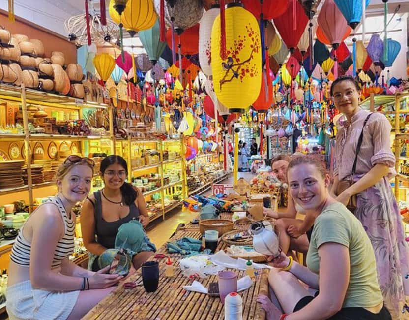 Da Nang/Hoi An: Lantern Making Workshop and Basket Boat Ride - The lantern workshop and the people behind it