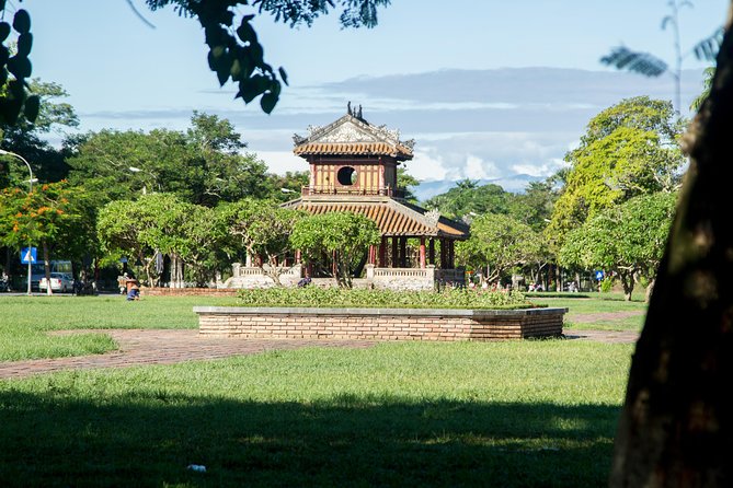 Day trip to Hue- The Imperial City from Hoi An/ Da Nang - Thien Mu Pagoda beside the Perfume River