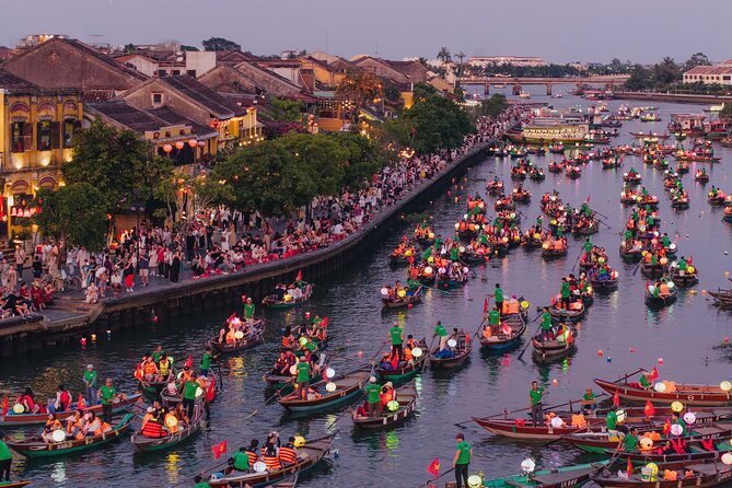 Discover Hoi An by Bamboo Basket and Lantern Boat - From forest waterways to the Hoai River