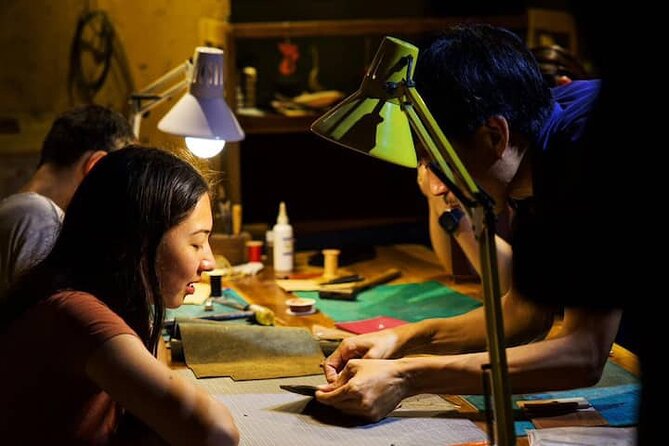 Discover Leather Workshops Experience in Old Town Hoi An - Shaping and stitching your own item