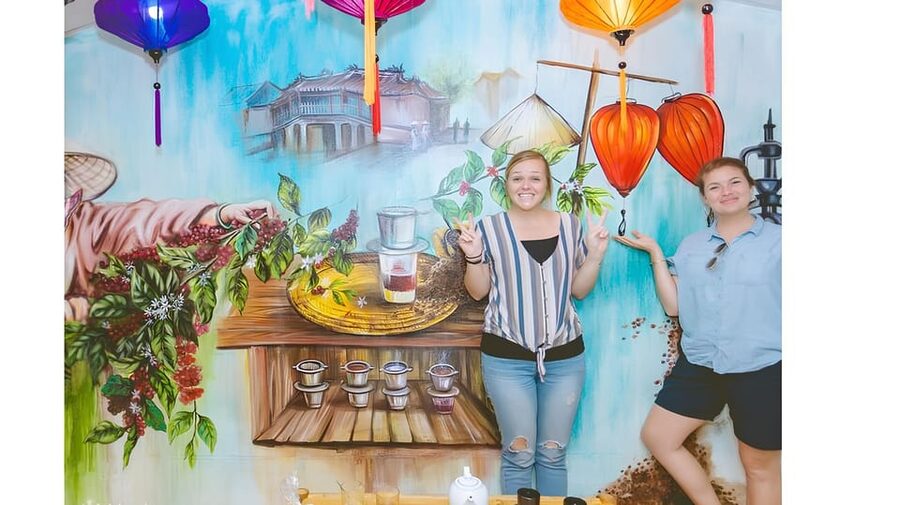 Exploring Vietnamese Coffee Culture, Coffee Making in Hoi An - From harvested beans to a dark Vietnamese roast