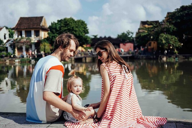 Family Photography Tour in Hoi An - Golden alley and bougainvillea backdrops