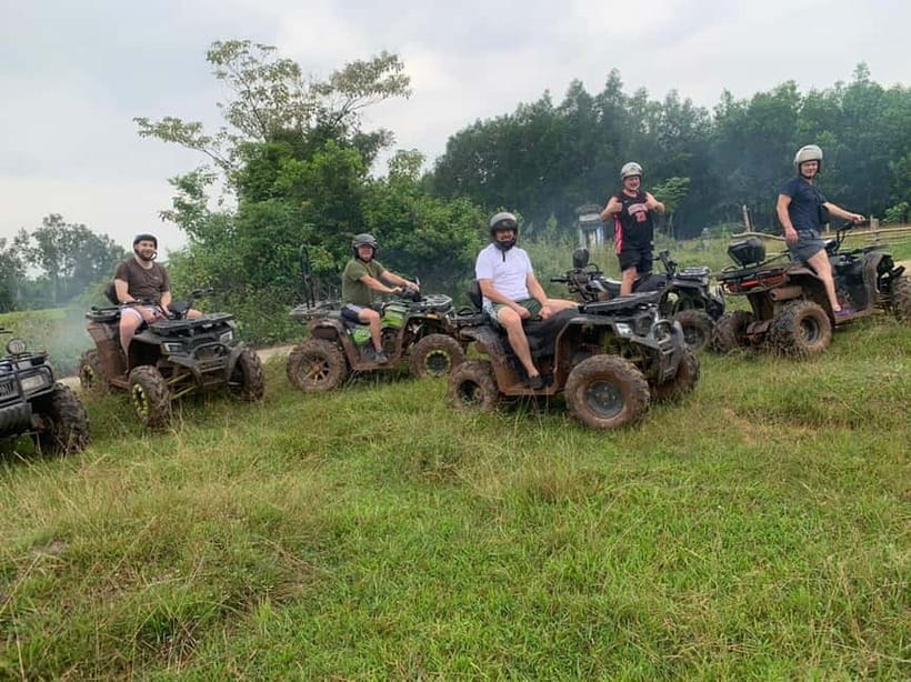 From DN/Hoi An: Countryside ATV Quad Bike Ride with BBQ Meal - A farm BBQ gives the outing a local finish
