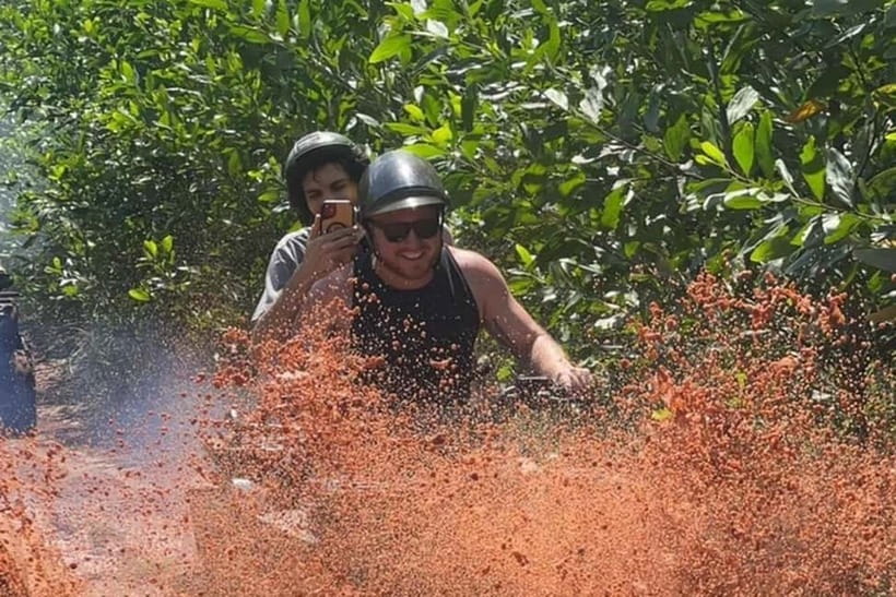 From DN/Hoi An: Countryside ATV Quad Bike Ride with BBQ Meal - Riding through villages, paddies, and forest trails