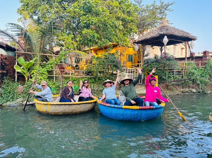 From Hoi An: Bay Mau Coconut Forest Bamboo Basket Boat Ride - Local performances and the spinning boat show
