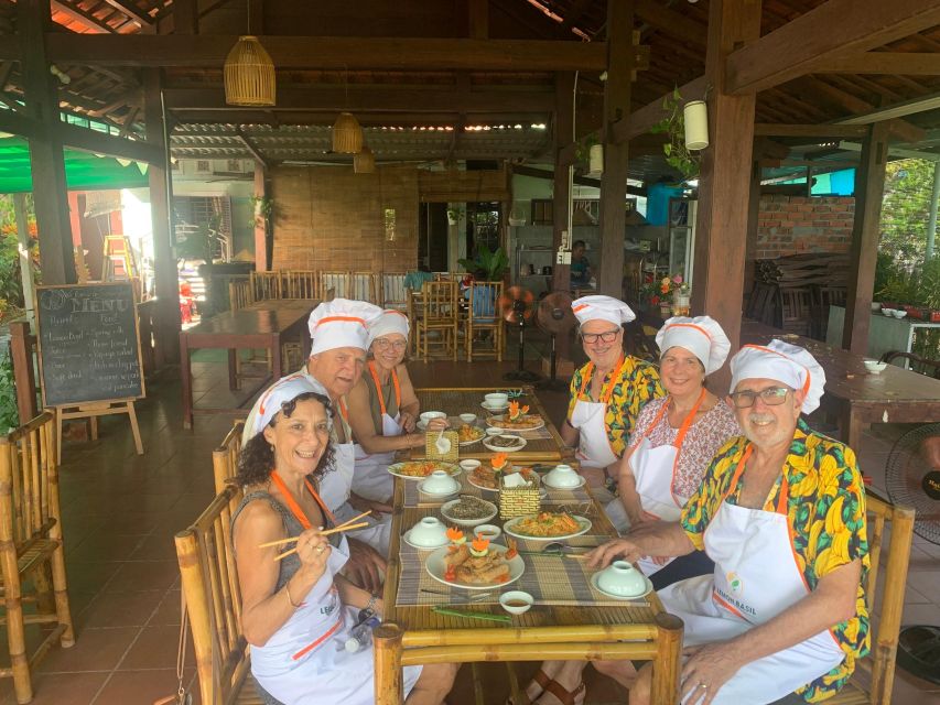 From Hoi An: Cooking Class at Organic Farm - Eating what you have prepared
