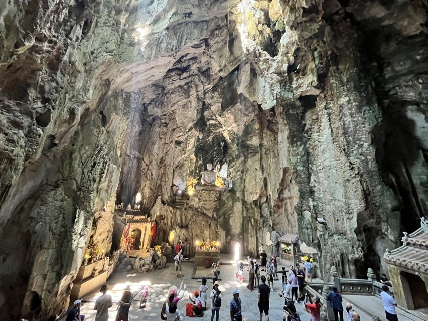From Hoi An: Marble Mountains and My Son Sanctuary Day Trip - Local lunch and a useful break in the middle