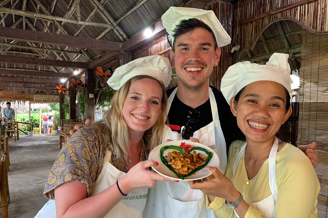 Full Experience Tour: Cooking Class & Basket Boat at Eco-Village - Starting at Tra Que Vegetable Village