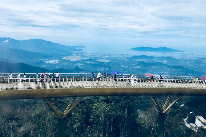 Golden Bridge and Ba Na Hill Full day tour from Hoi An/ Da Nang - Riding the Suoi Mo funicular uphill