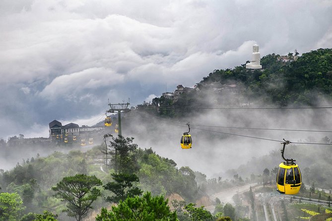 Golden Bridge and Ba Na Hill Full day tour from Hoi An/ Da Nang - The cable car ride back down