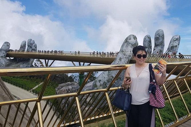 GOLDEN BRIDGE & BA NA HILL in Early moring to Avoid Crowds from DA NANG or HOIAN - Why the Golden Bridge is worth the early alarm