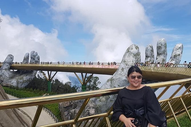 GOLDEN BRIDGE & BA NA HILL in Early moring to Avoid Crowds from DA NANG or HOIAN - What the private format changes