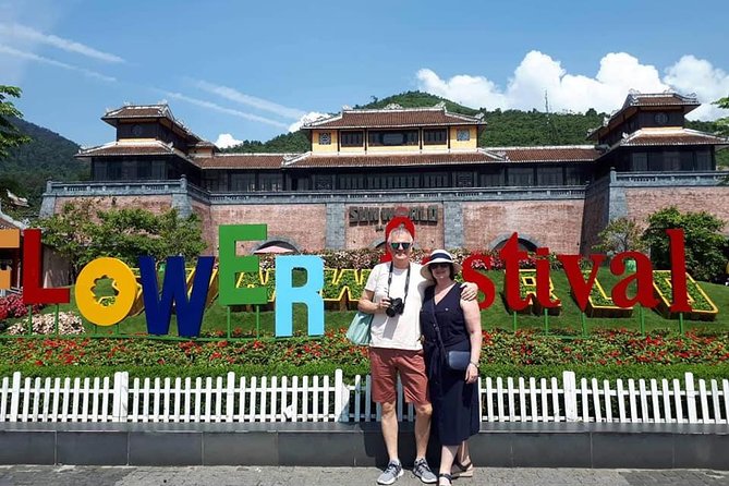 GOLDEN BRIDGE & BA NA HILL via CABLE CAR from DA NANG or HOI AN (Private Tour) - Gardens, wine cellars, and the French village