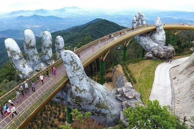 GOLDEN BRIDGE & BA NA HILL via CABLE CAR from DA NANG or HOI AN (Private Tour) - Buffet lunch and what the price covers