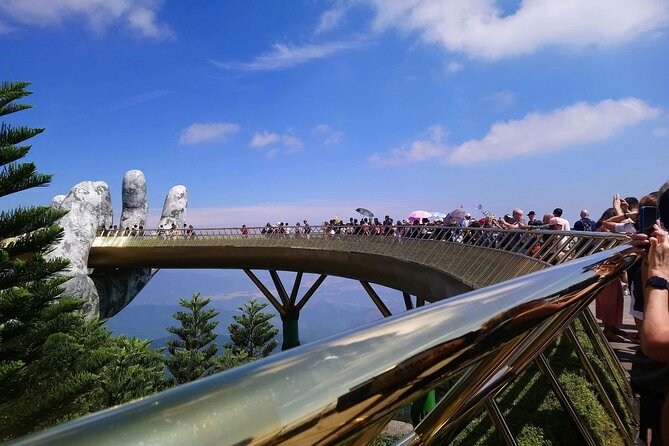 Golden Bridge - BaNa Hills: Private Trip From Hoi An/Da Nang - Le Jardin D’Amour and Linh Ung Pagoda