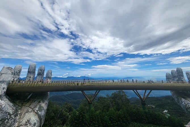 Golden Bridge - Monkey Mountain- Marble Mountains - Dragon Bridge - Ba Na Hills and the long cable-car ride