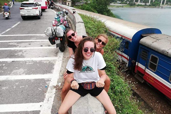 Hai Van Pass Motorbike Private Tour with Mister T Easy Rider - Dragon Bridge and Da Nang from the road