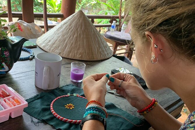 Hand Embroidery Workshop in Hoi An for Beginers - How the private format changes the experience