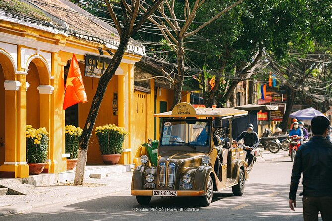 Heritage Adventure Private Tour by Electric Car - Starting at the Central Market and Hoi An Pit Stop
