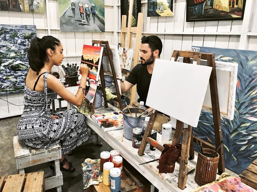 Hoi An: 2 Hours Painting Class with Local Artist in Oldtown - Finishing, packing, and carrying your artwork home