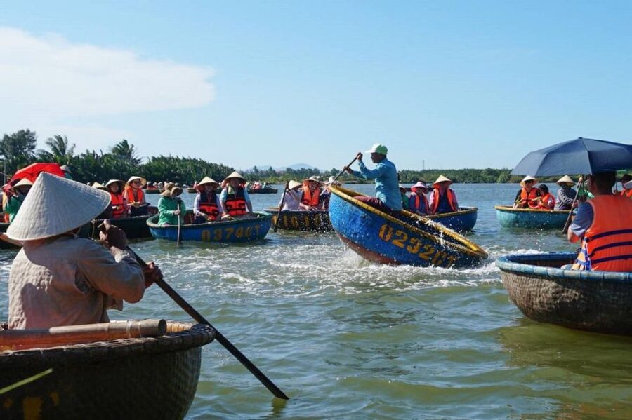 Hoi An Bamboo Basket Boat Ride in Water Coconut Forest - Key points at a glance