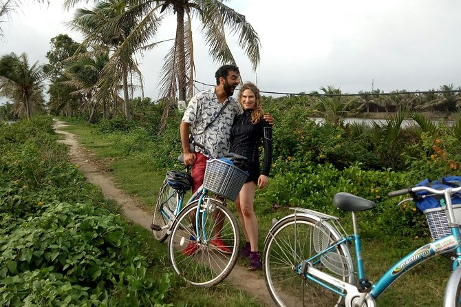 HOI AN Biking Vegetable Village, Basket Boat, Coconut Forest - Rice paddies, shrimp farms, and water buffalo
