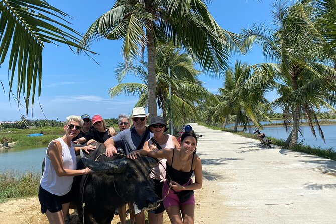 HOI AN Biking Vegetable Village, Basket Boat, Coconut Forest - Cam Thanh water coconut forest by basket boat