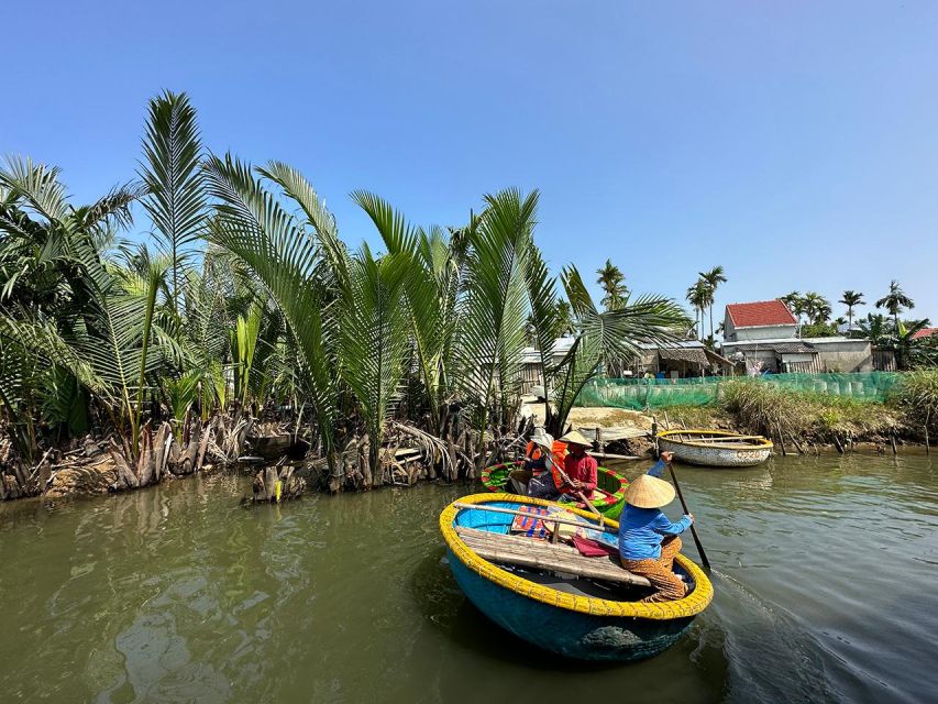 Hoi An: Cam Thanh Basket Boat Ride - How the Bamboo Basket Boat Ride Works