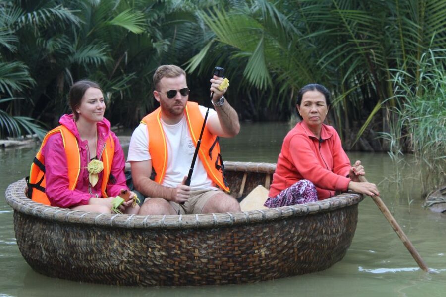 Hoi An: Cam Thanh Basket Boat Ride - Seeing Bay Mau’s Coconut Palm Jungle