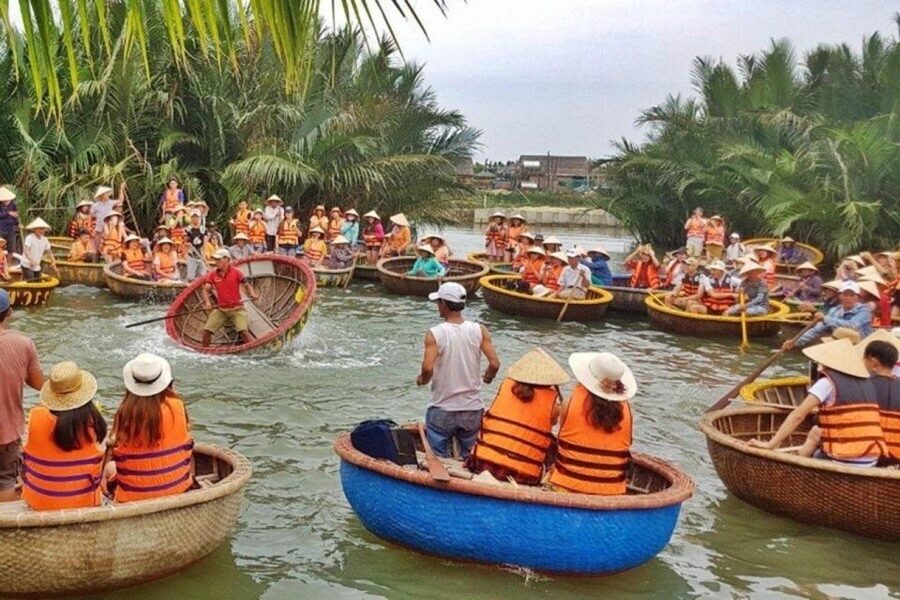 Hoi An : Cam Thanh Basket Boat Riding W Two-way Transfers - Key points to know before you book