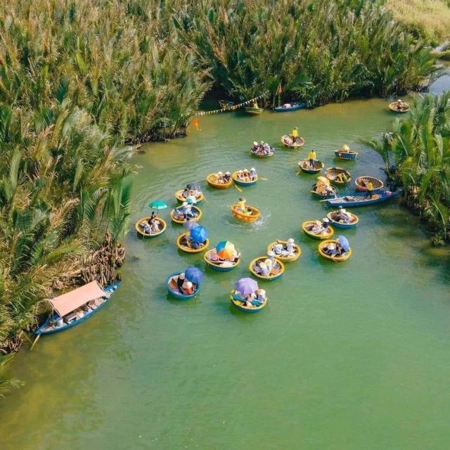 Hoi An : Cam Thanh Basket Boat Riding W Two-way Transfers - Arriving in Cam Thanh village