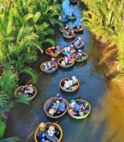 Cam Thanh Basket Boat Riding W Two-way Transfers